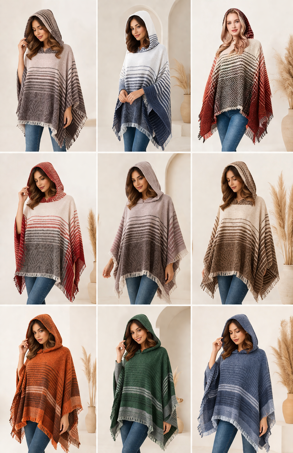 2x1 Ponchos con Capucha – Stock Limitado