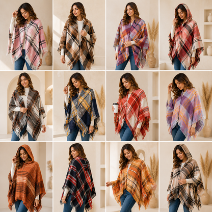 Ruana premium de invierno Andra Del Uruguay, promo 2x1