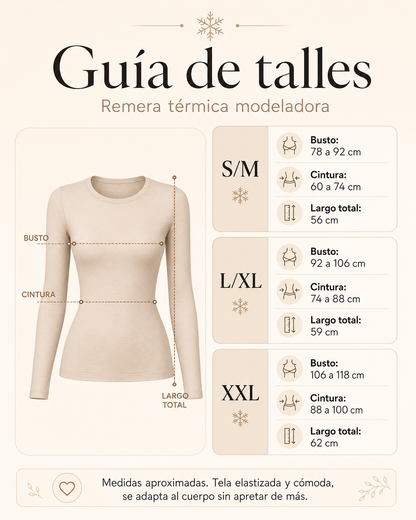 3x1 Térmicas Modeladoras – Moldea y abriga