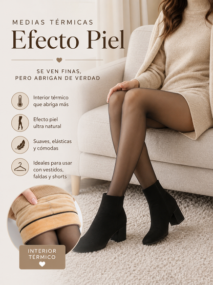 Medias Térmicas Efecto Piel 2x1